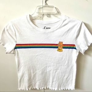 Forever 21 Care Bears crop Tom. Size medium.